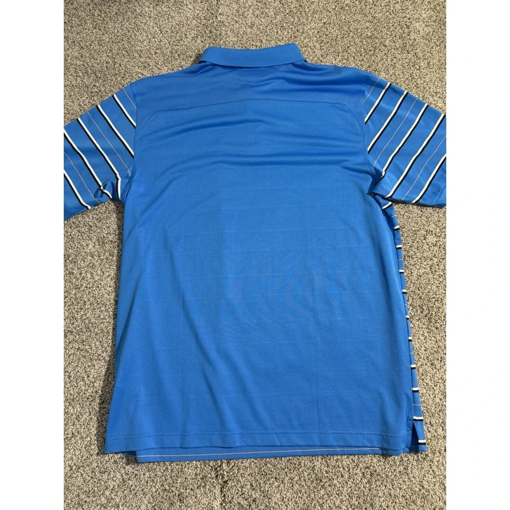 (2) Men's 2XL‎ XXL Golf Polo Adidas Callaway NWT - EUC BLUE Opti-Dri